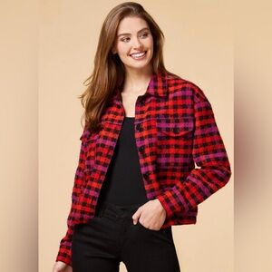 💋💋💋BOGOHO 💋💋💋Plaid Shacket